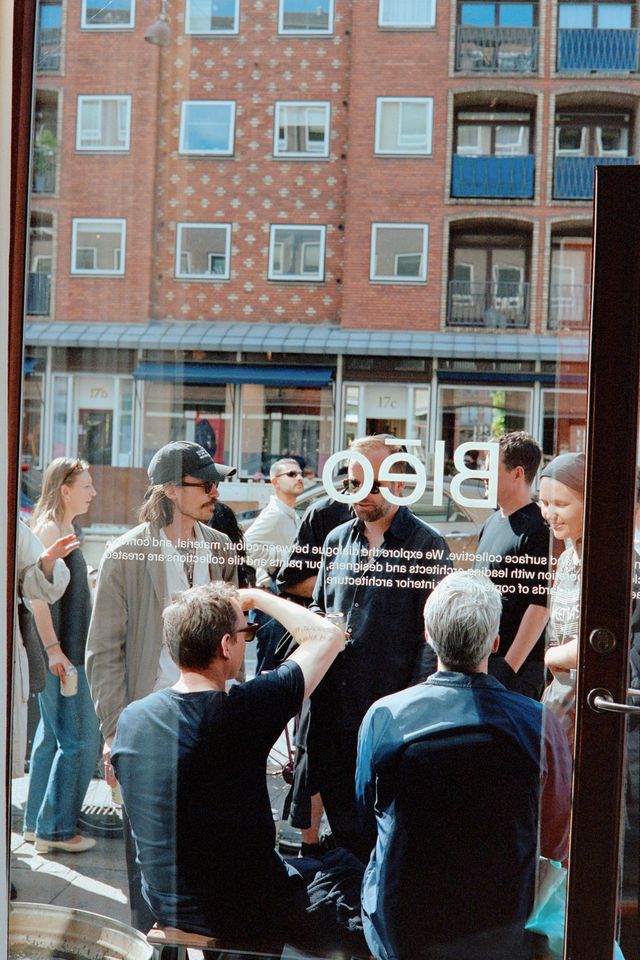 Guests attending the launch of the Muller Van Severen tile collection at Blēo during 3daysofdesign 2025.