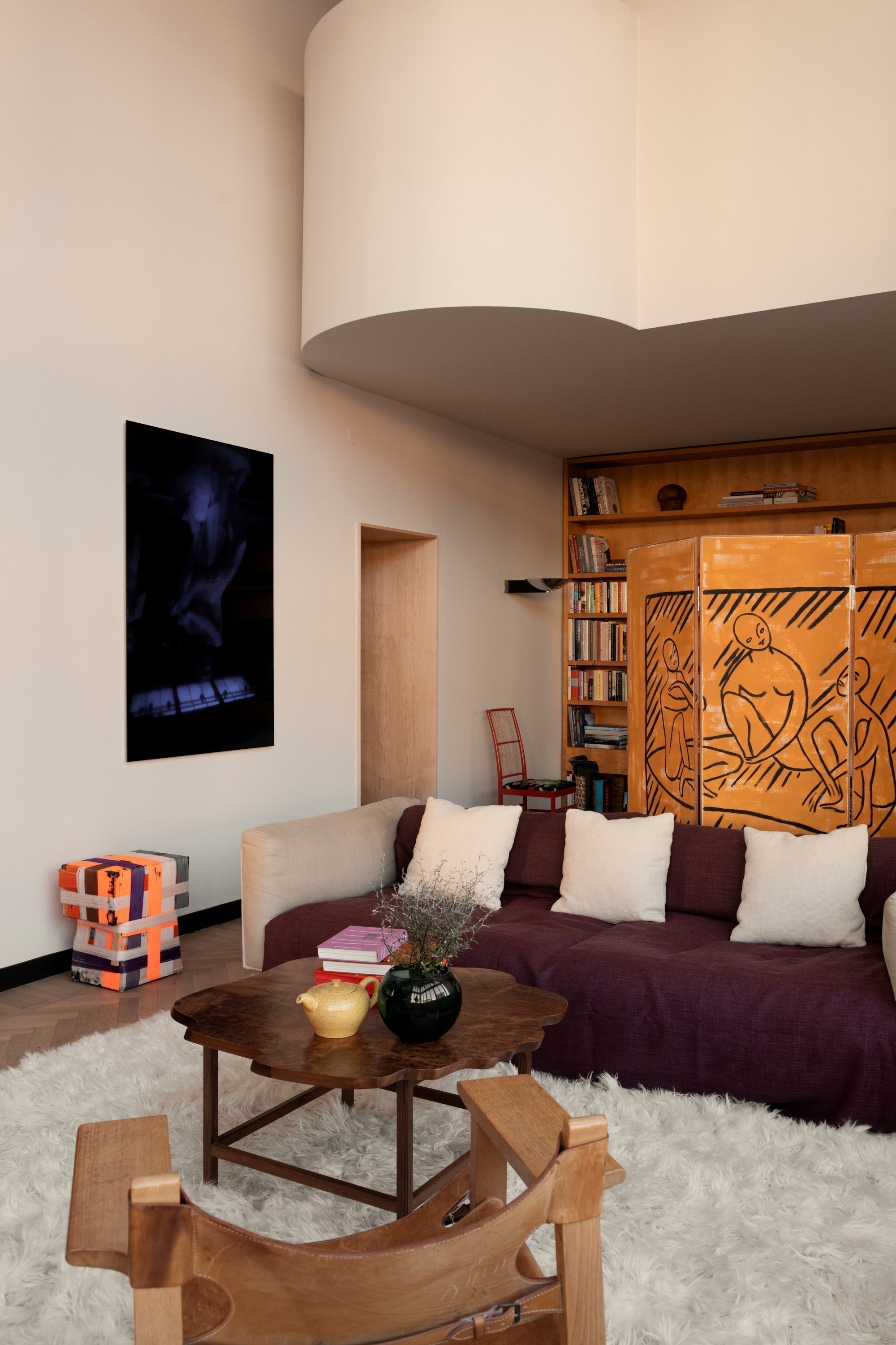  Apartment in Östermalm, Stockholm, painted in colours designed by Halleroed for Blēo Collective