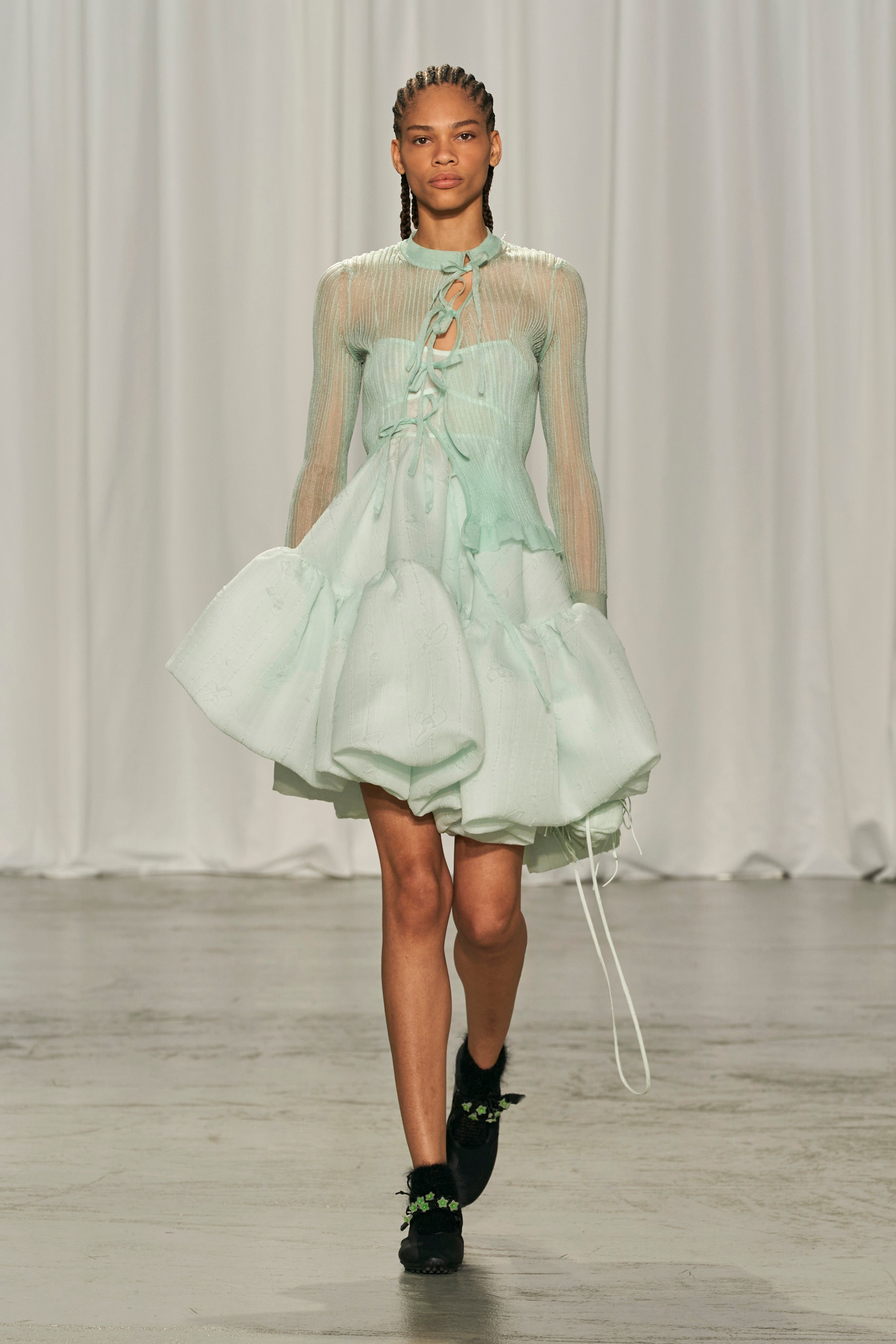 Demi Mint — a paint colour developed by Cecilie Bahnsen for Blēo