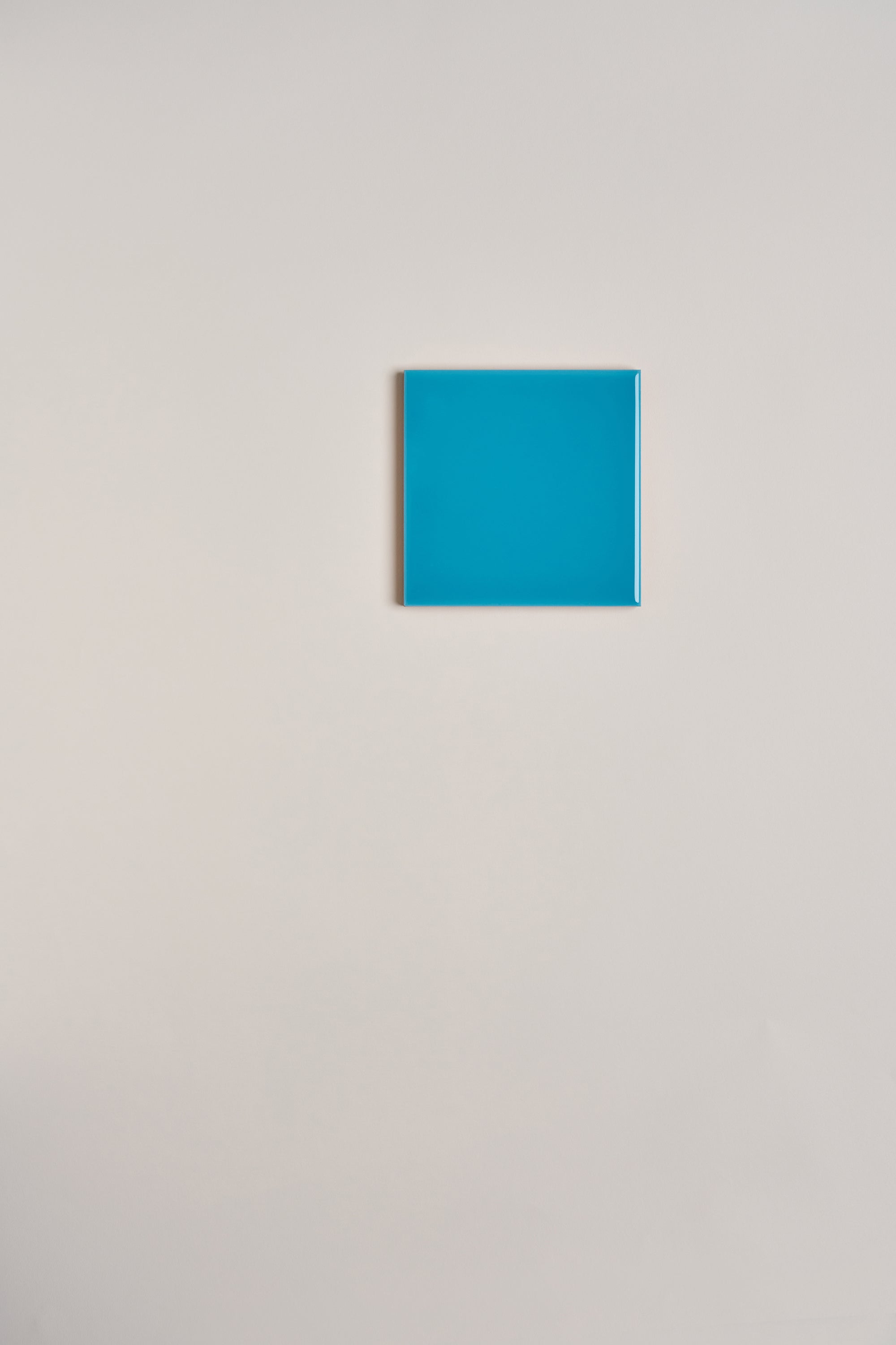 YV KO 13 Azure Tile by Yvonne Koné