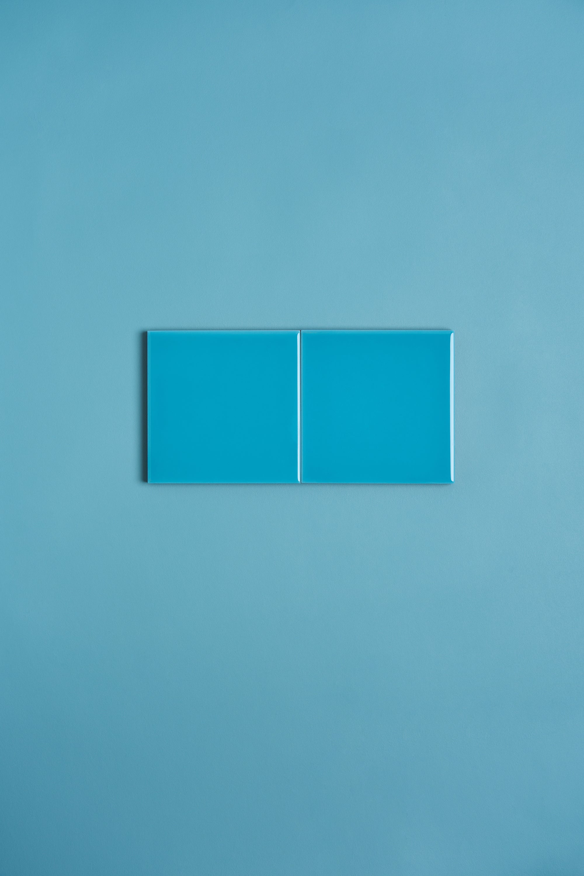YV KO 13 Azure Tile by Yvonne Koné
