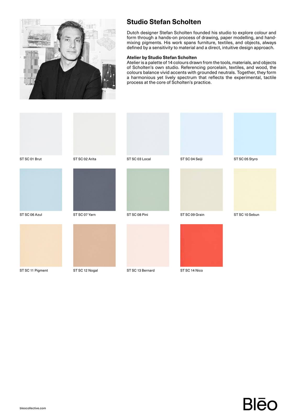 Atelier by Stefan Scholten — single sheet