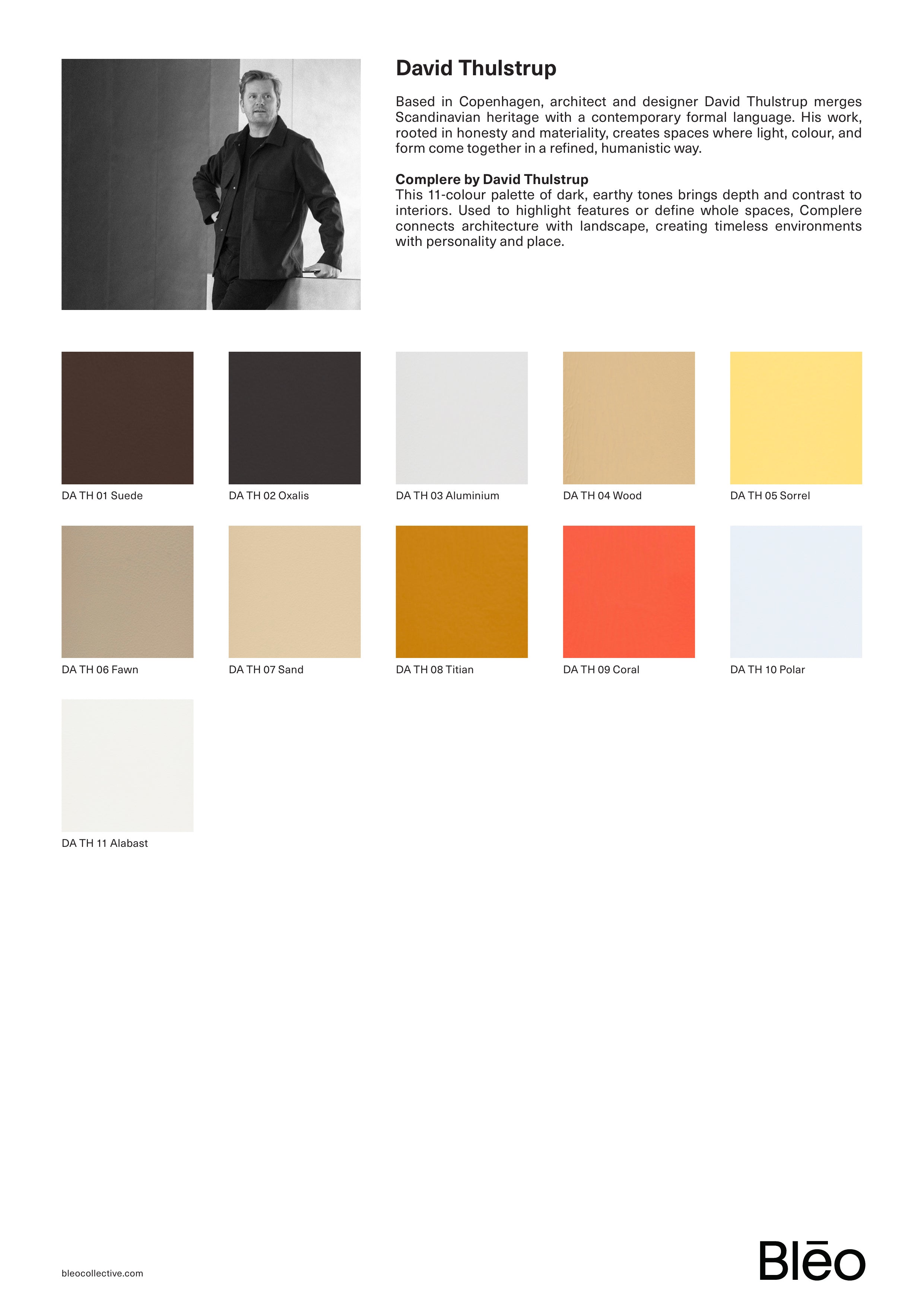 Complere by David Thulstrup — single sheet