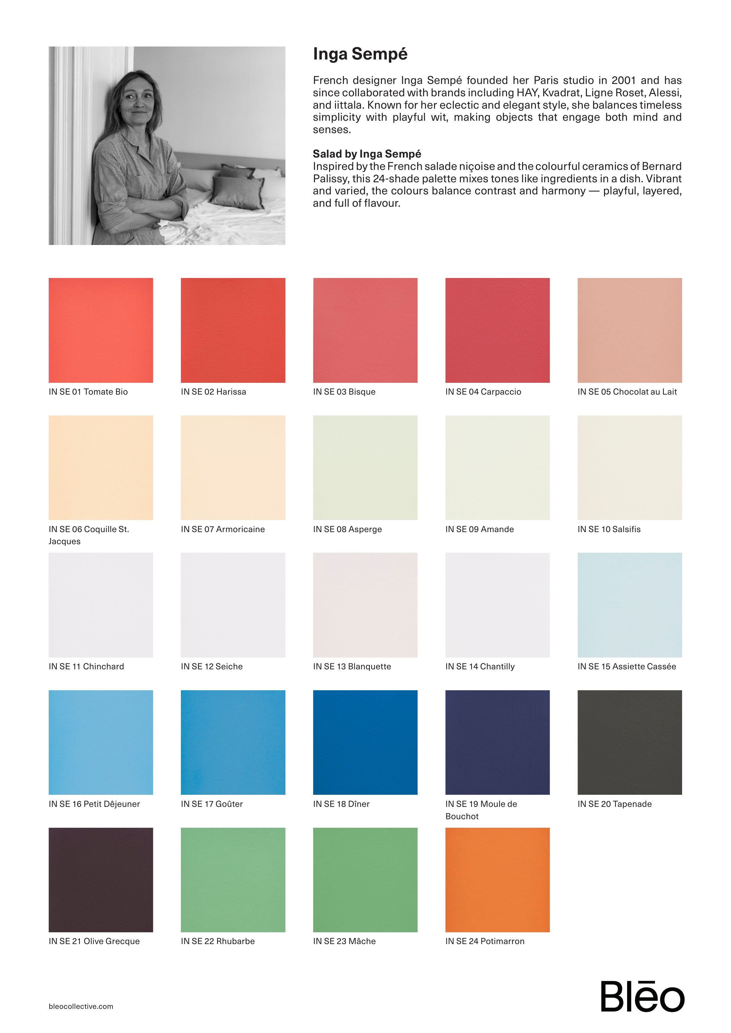 Salad by Inga Sempé — single sheet