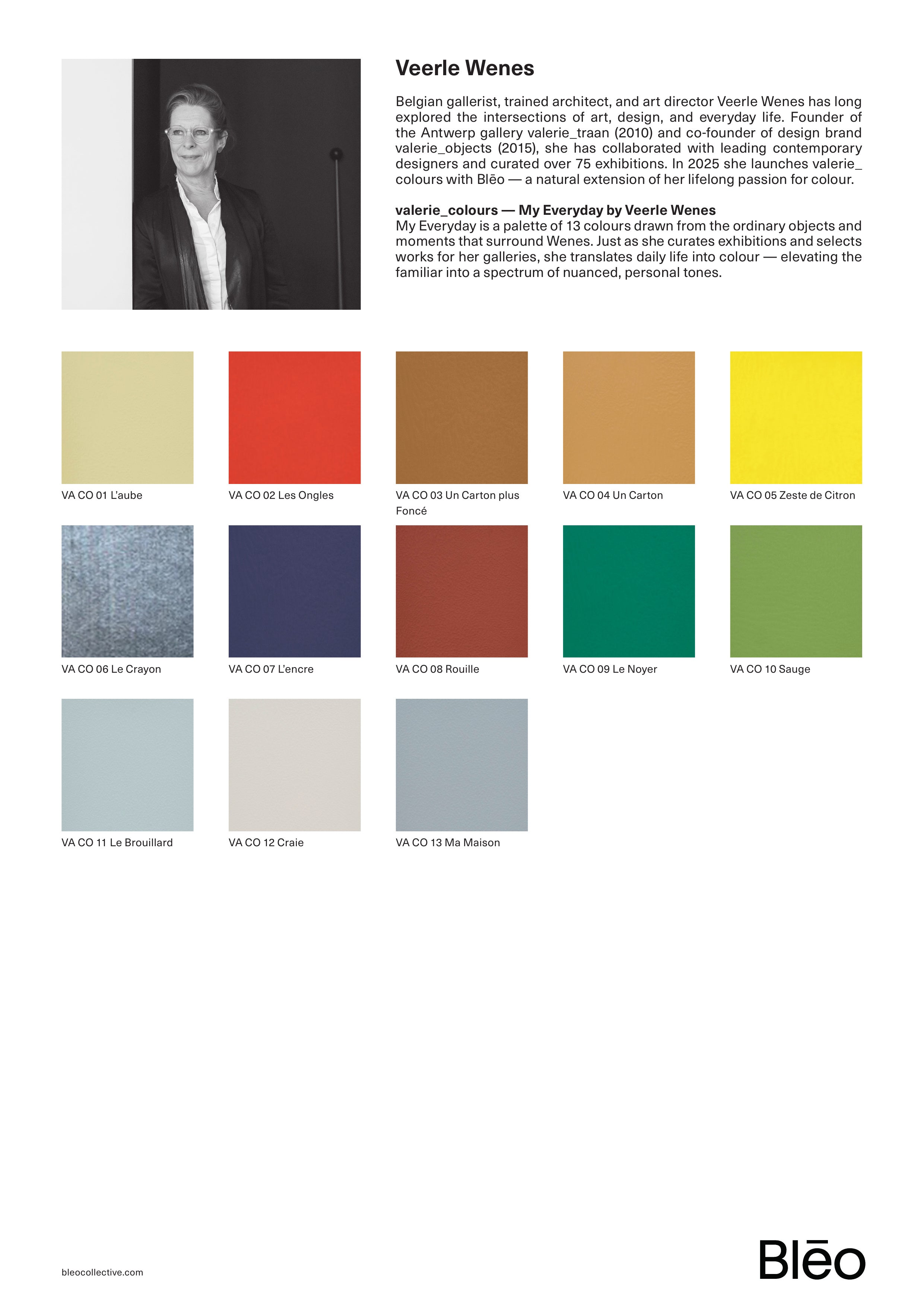 valerie_colours by Veerle Wenes — single sheet